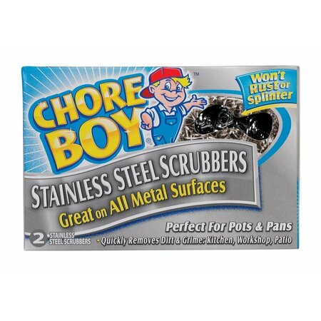 CHORE BOY Choreboy Stnlsstl Pad 2P 10811435002180